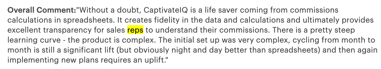CaptivateIQ review with