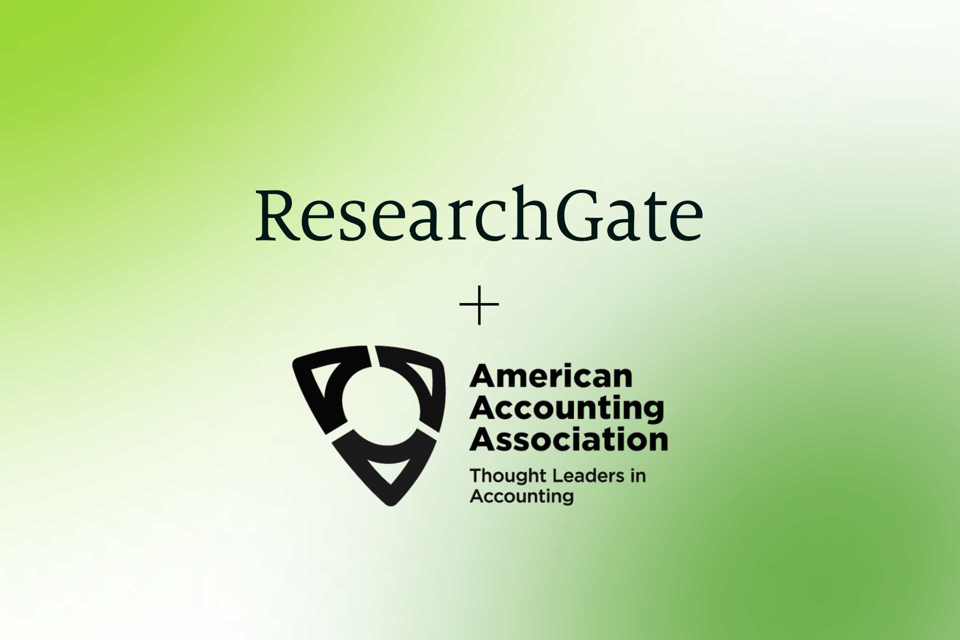 ResearchGate and American Accounting Association Announce Journal Home Partnership for Full Portfolio