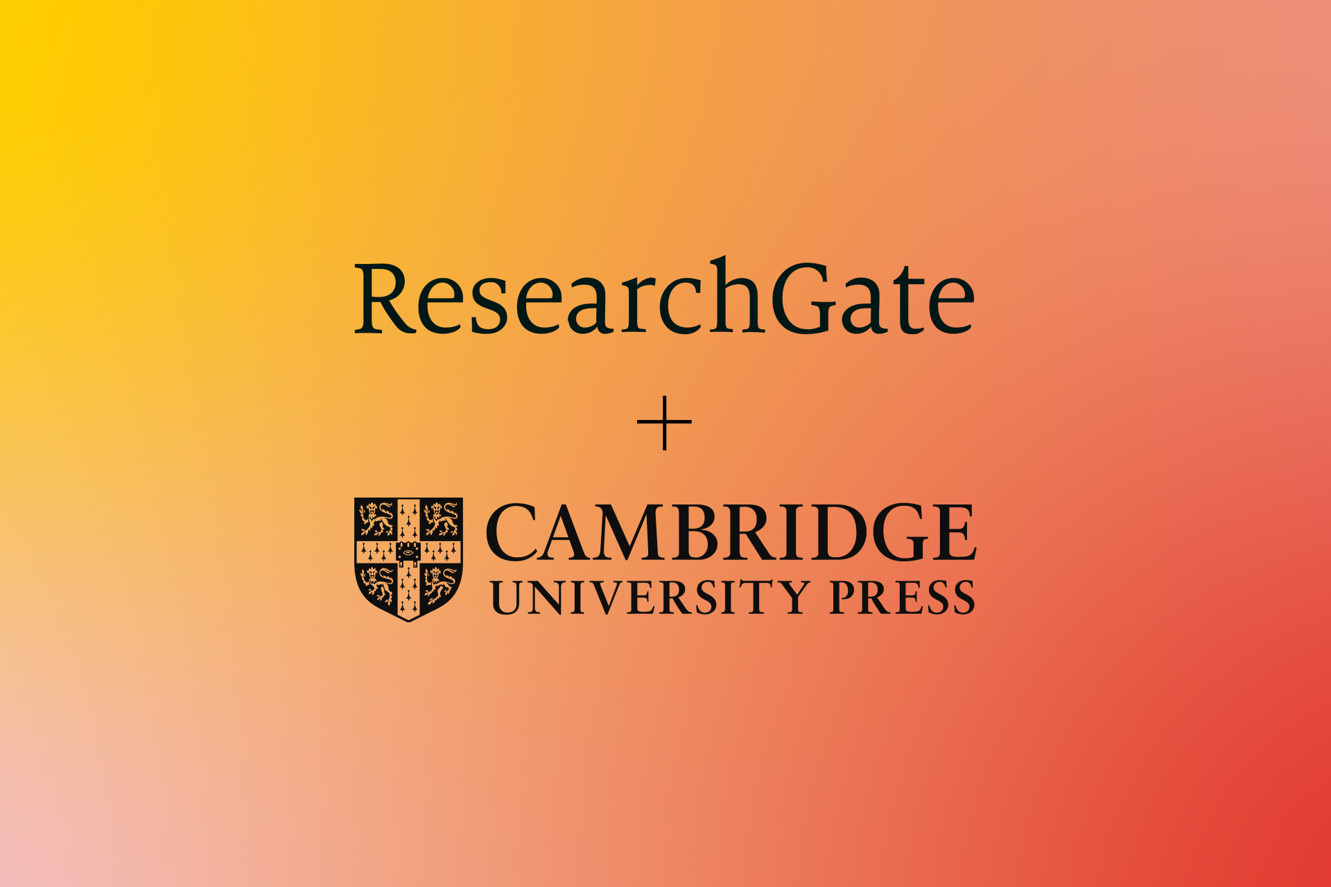 ResearchGate and Cambridge University Press expands Journal Home partnership, including new Community Engagement Upgrade