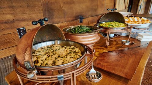 Catering at The Preserve