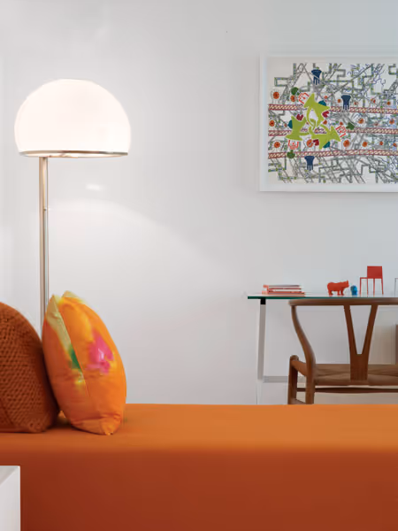 The Abingdon Orange Bench