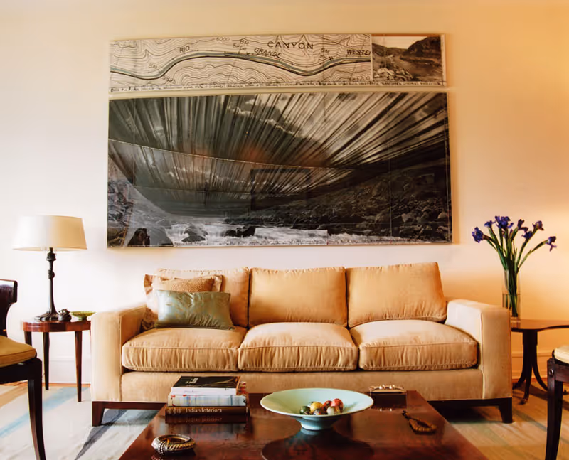 Central Park West - Apartment Couch and Painting