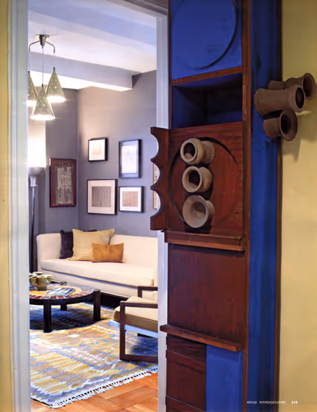 Upper West Side Residence Living Room