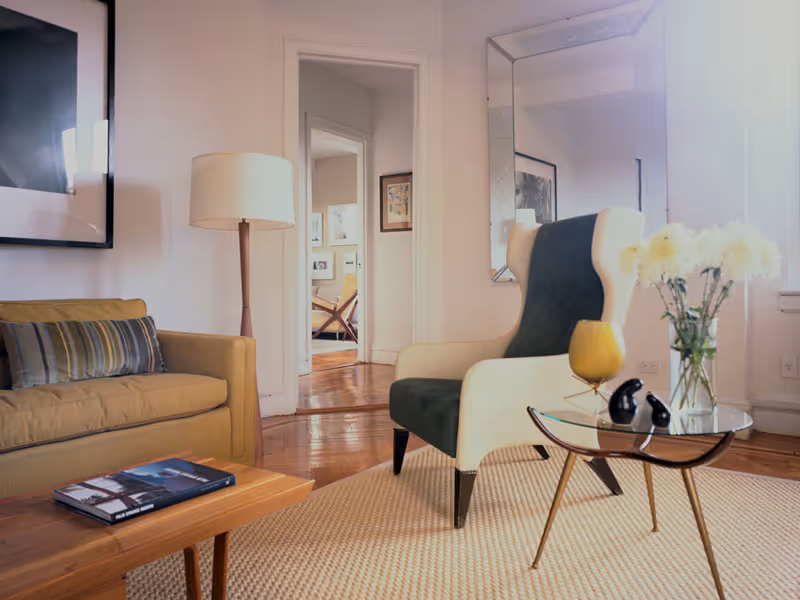 Upper West Side Apartment Living Room