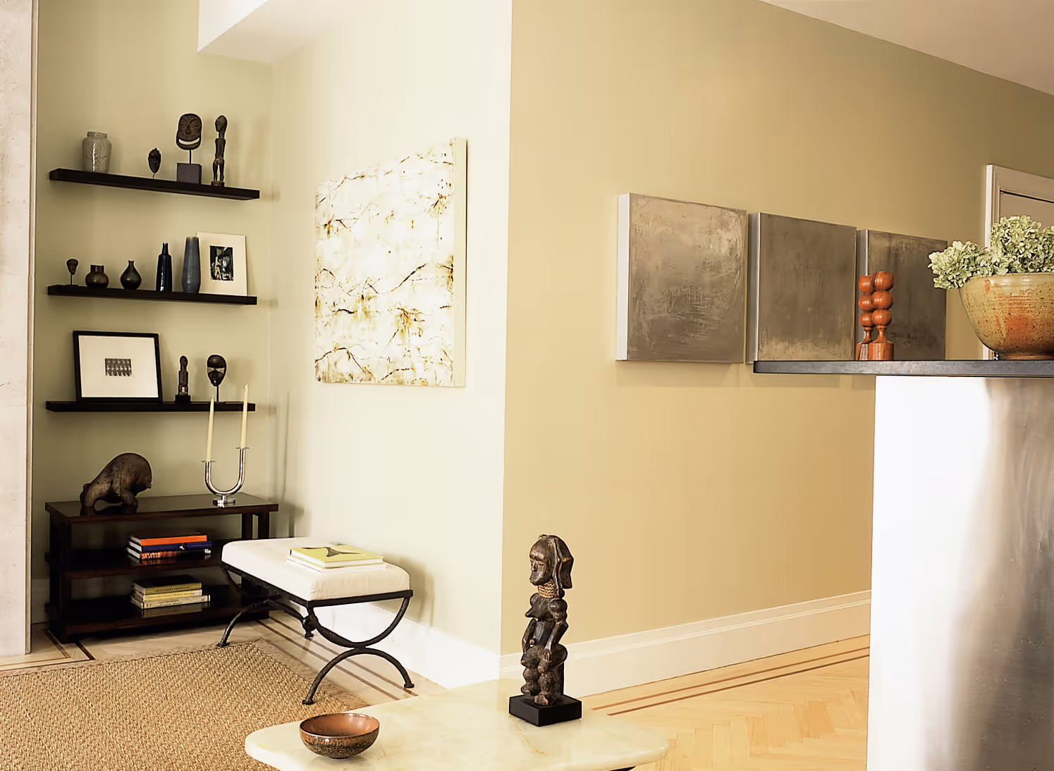 Park Avenue Penthouse Living Space