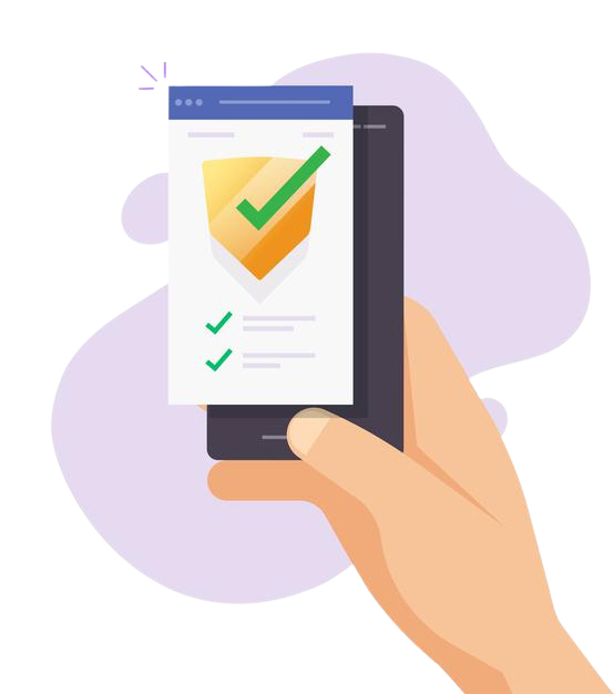 A hand is holding an e-wallet.