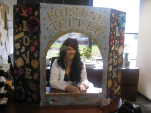 Step into my office, and I will look into your future...