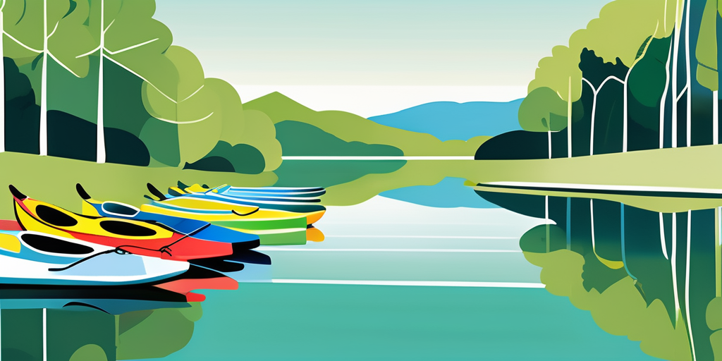 The Role of Kayaks and Paddle Boards in Tennessee National’s Marina Experience