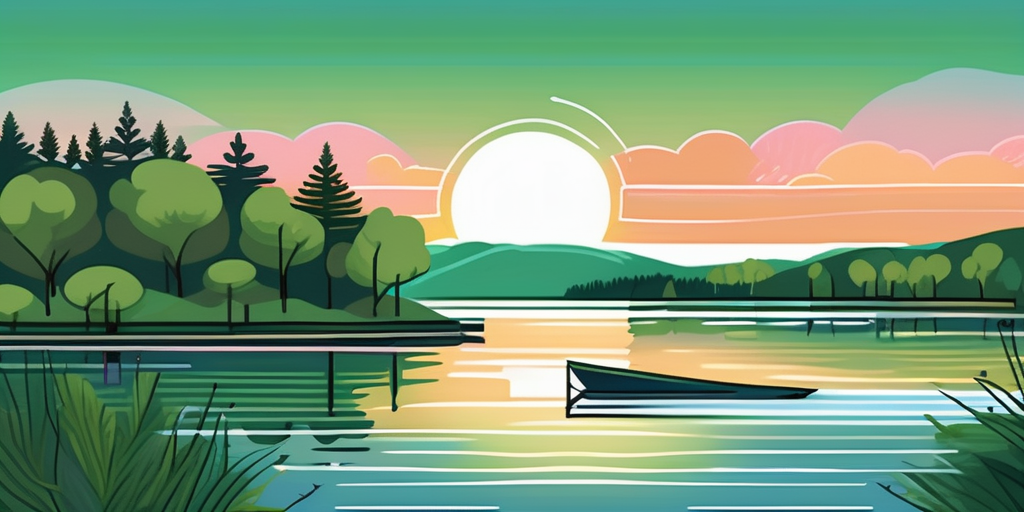 The Scenic Beauty of Watts Bar Lake from Tennessee National’s Marina