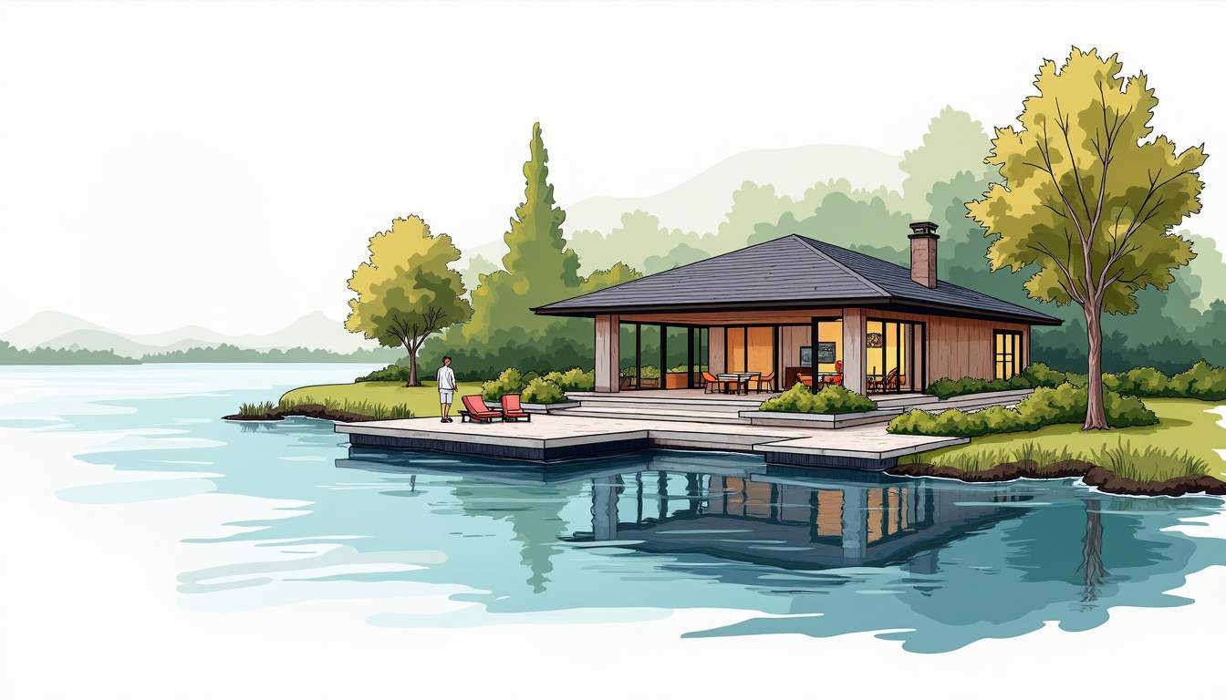 Resort-Style Living and Lakehouse Living: Waterfront Design Tips