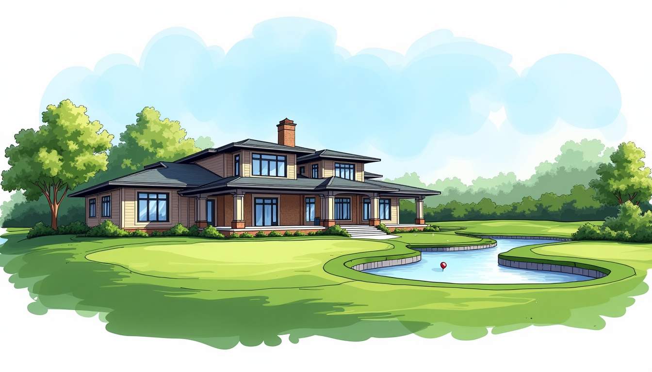 Custom Home With Golf Access: Design Tips and Location Guide