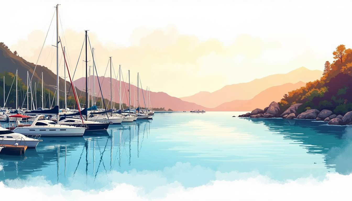 Marina With Mountain Views: Scenic Harbors to Visit