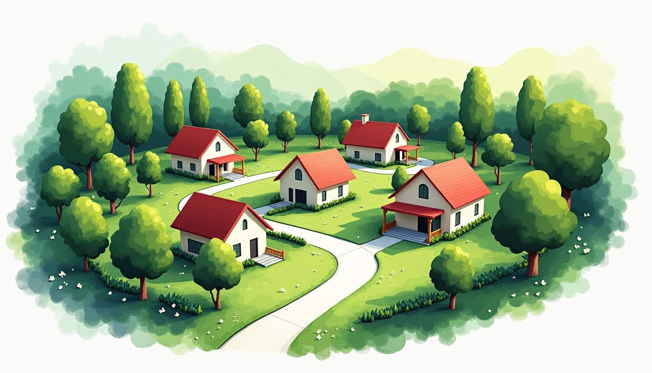 Gated Community for Nature Lovers: Serene, Eco-Friendly Living