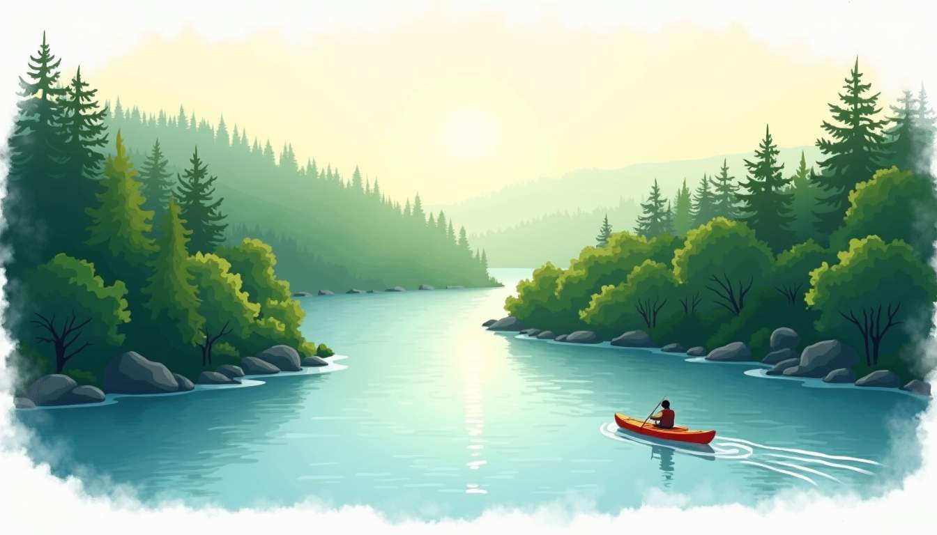Serene Kayak Journeys Await at Tennessee National