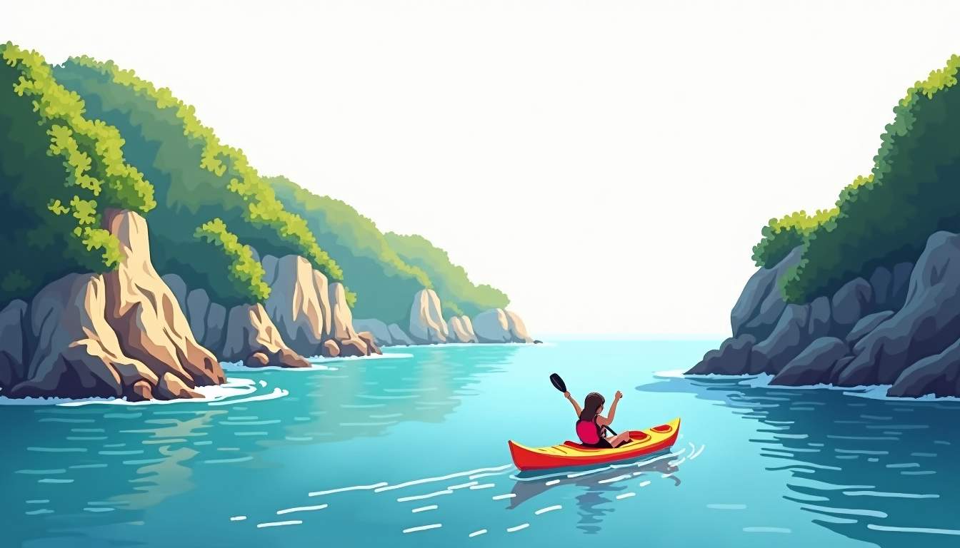 Discover Hidden Coves by Kayak