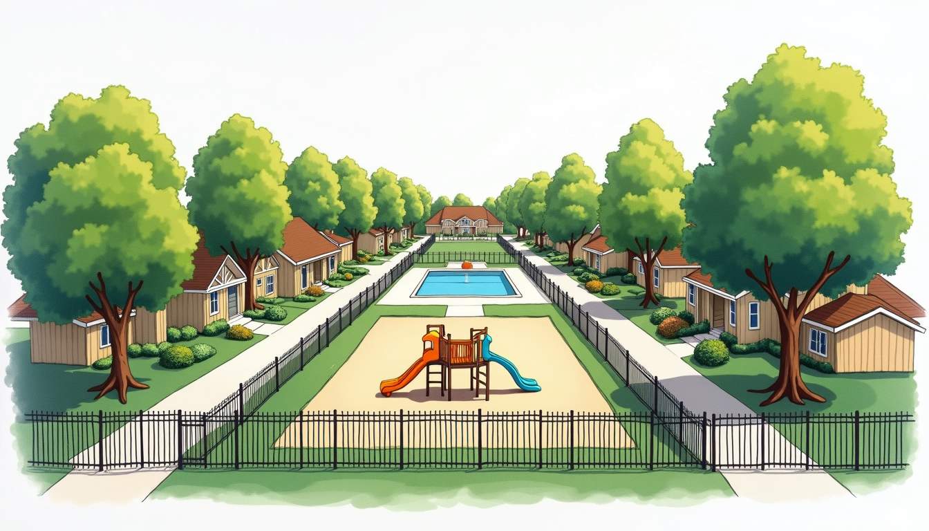 Raising Kids in a Secure, Resort-Style Community