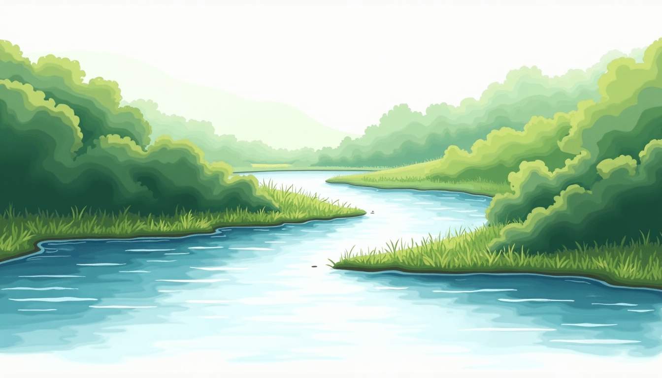 The Flow of Life on the Water