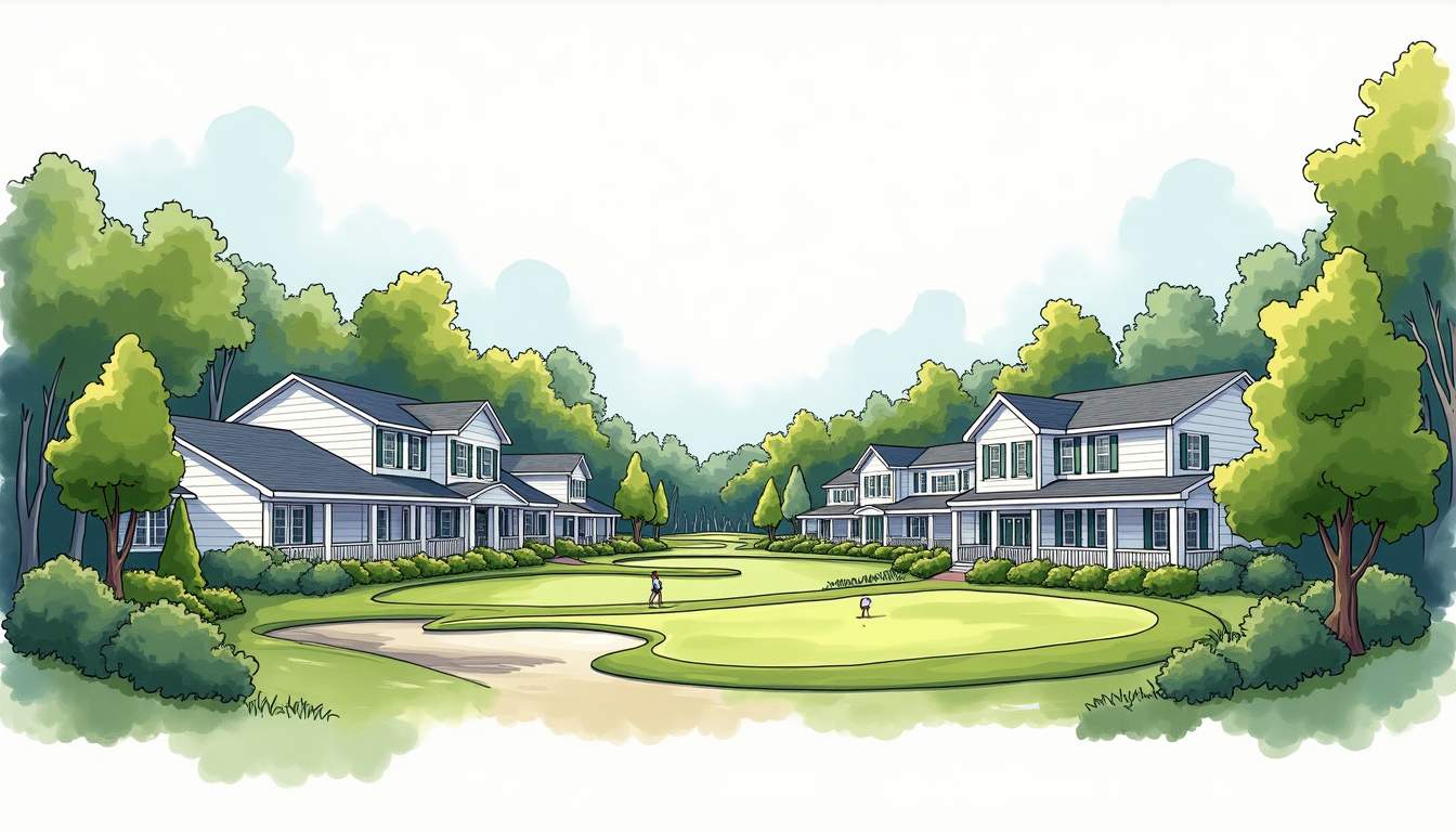 Gated Homes With Fitness and Golf Options