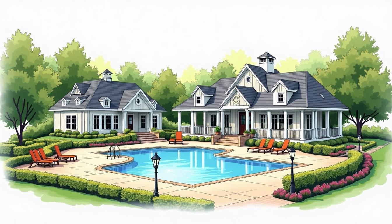 Luxury Community With Club Activities: Amenities and Lifestyle