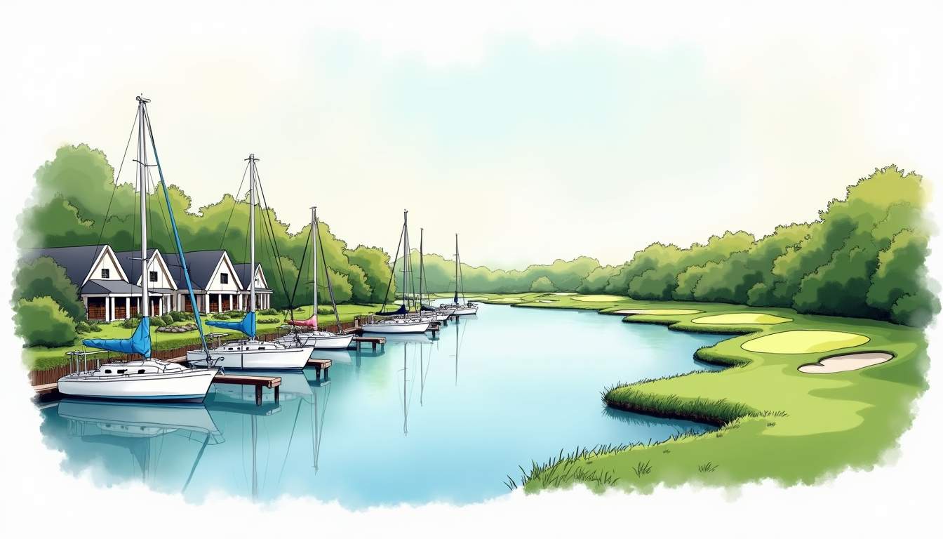Marina With Golf Access: Waterfront Living for Boaters and Golfers