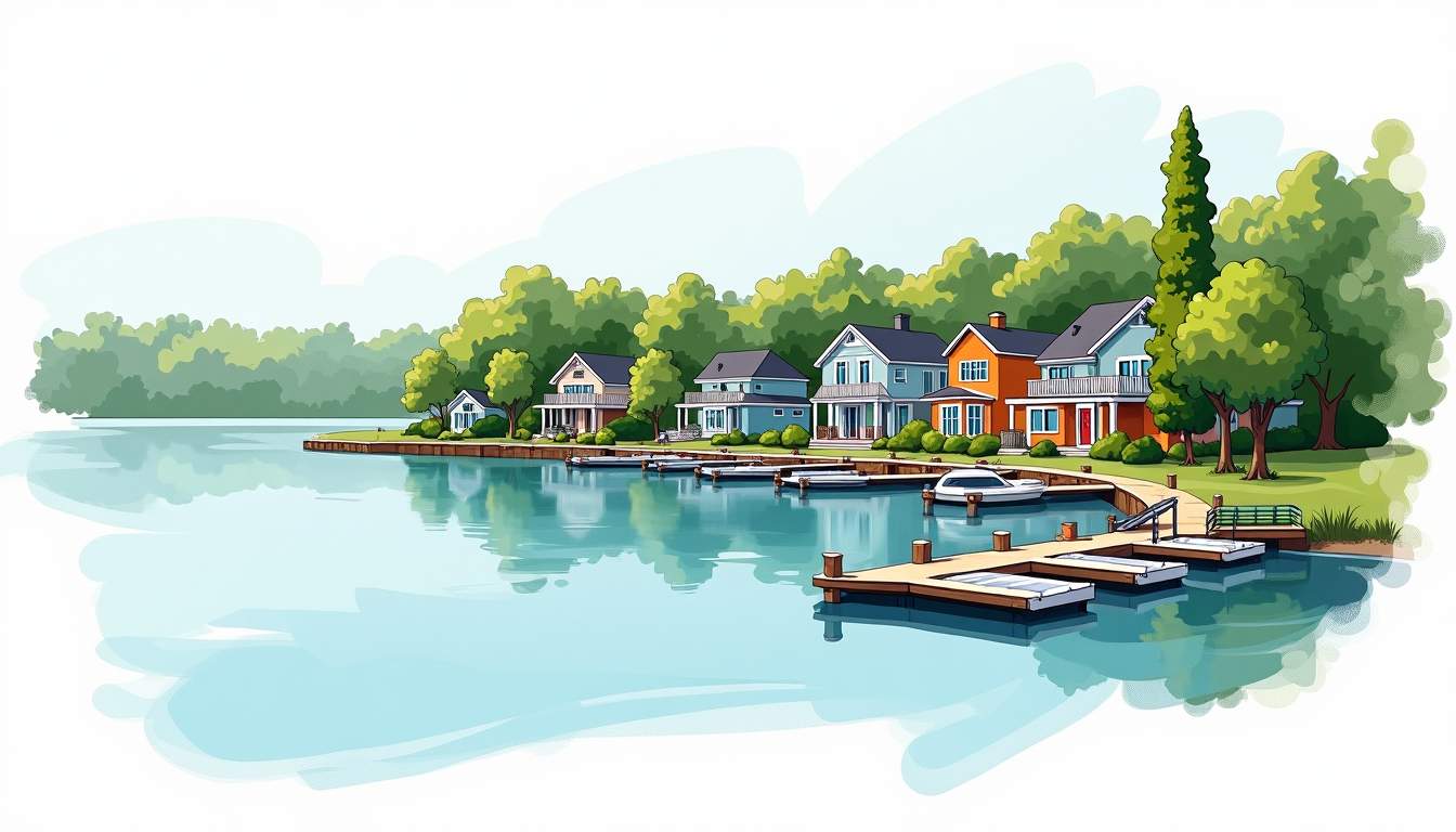 Lake Homes With Built-In Social Life: A Guide to Community Living