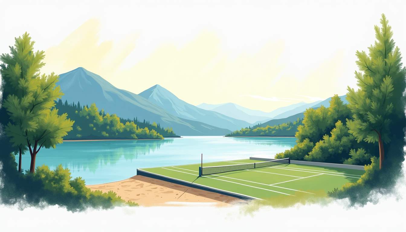 Tennis Courts and Lakefront Views: Best Waterfront Tennis Destinations