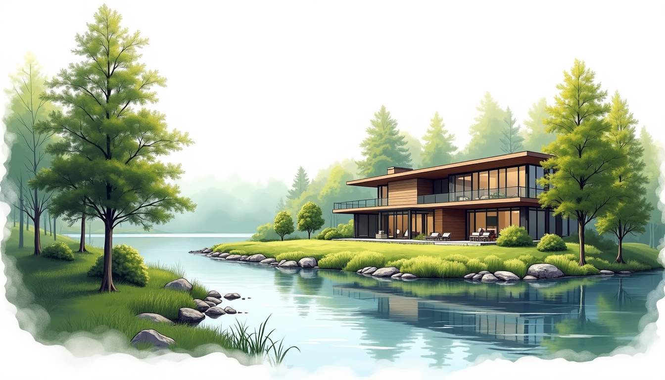 Designing a Custom Home With Water and Nature Views