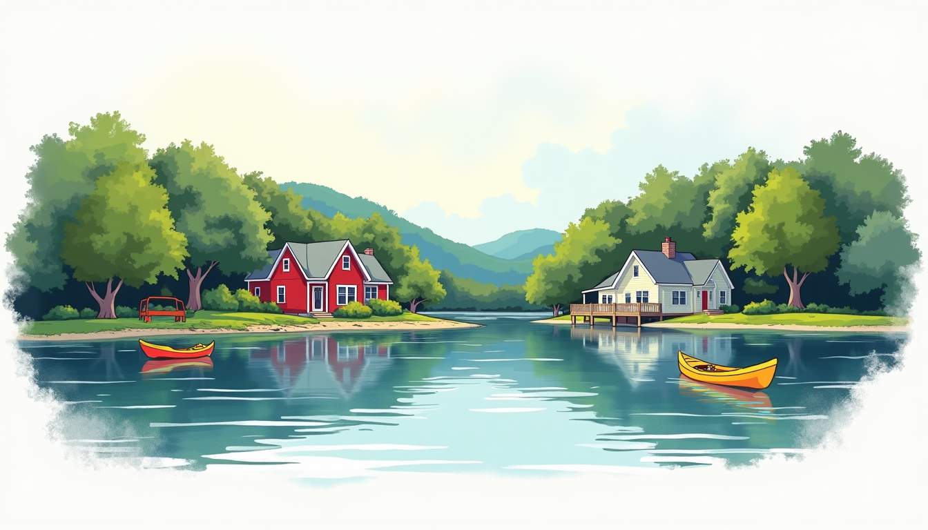 Kayaking Homes in East Tennessee: Best Waterfront Properties for Paddlers