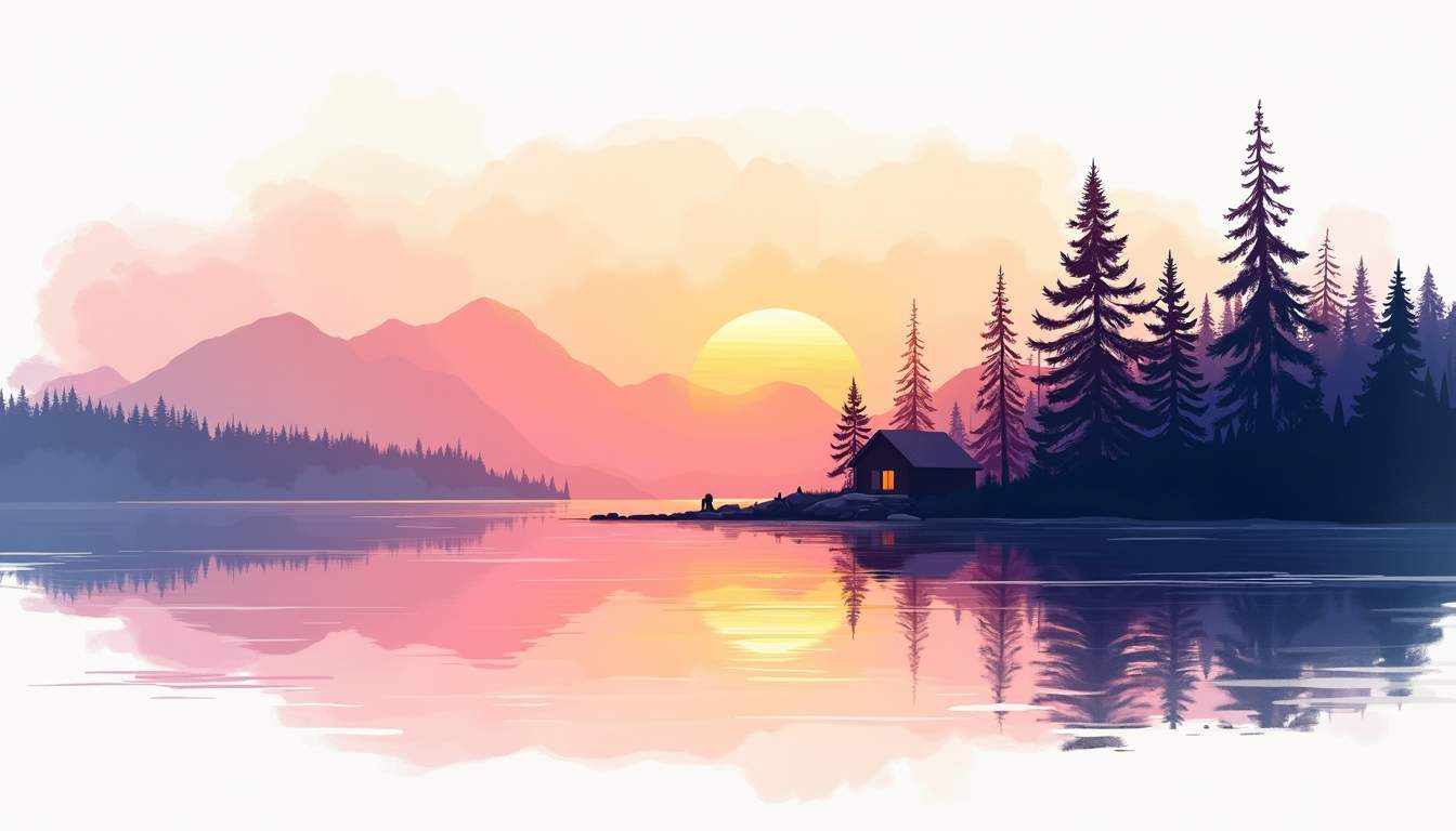 Lake Living With Sunset Views: A Guide