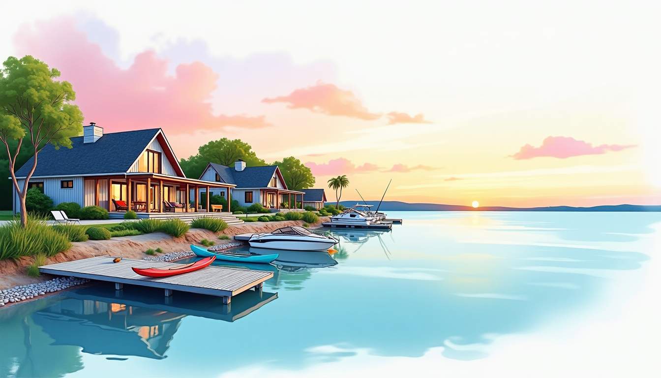 Lifestyle Homes With Water Activities: Waterfront Living and Amenities