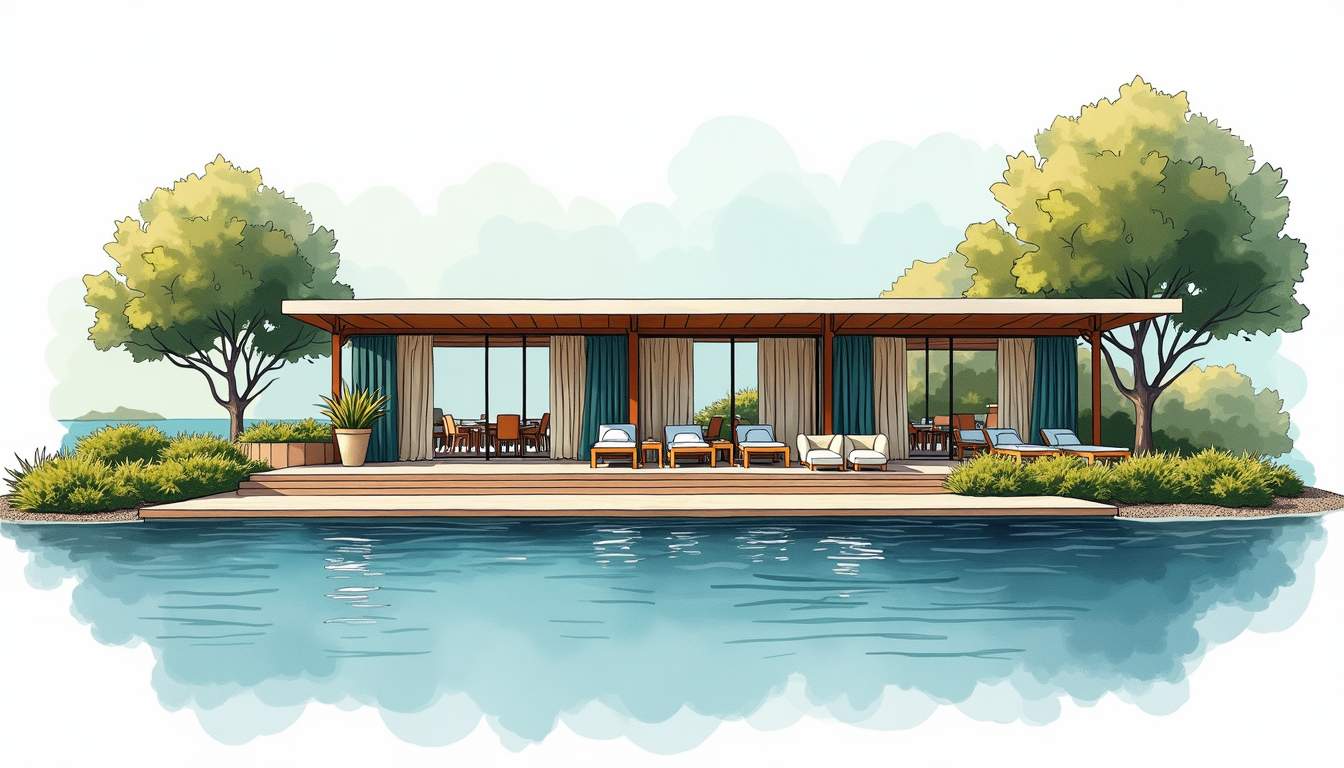 Waterfront Real Estate With Club Dining: Luxury Living and Amenities