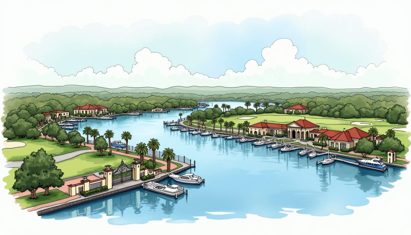 Top Gated Golf and Boating Neighborhoods for Waterfront and Fairway Living