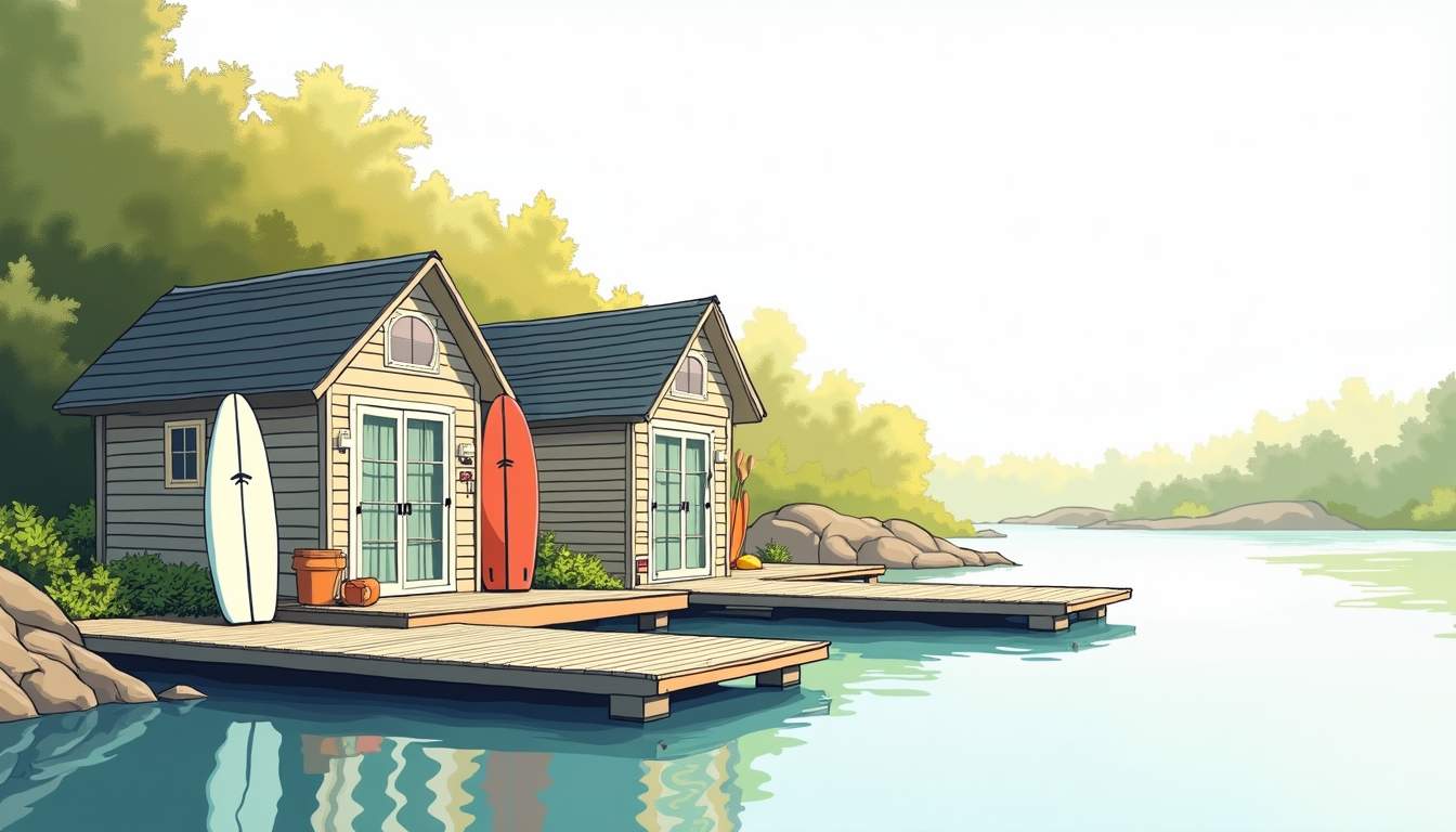 Paddleboard Dock Homes in Loudon: Buying Guide