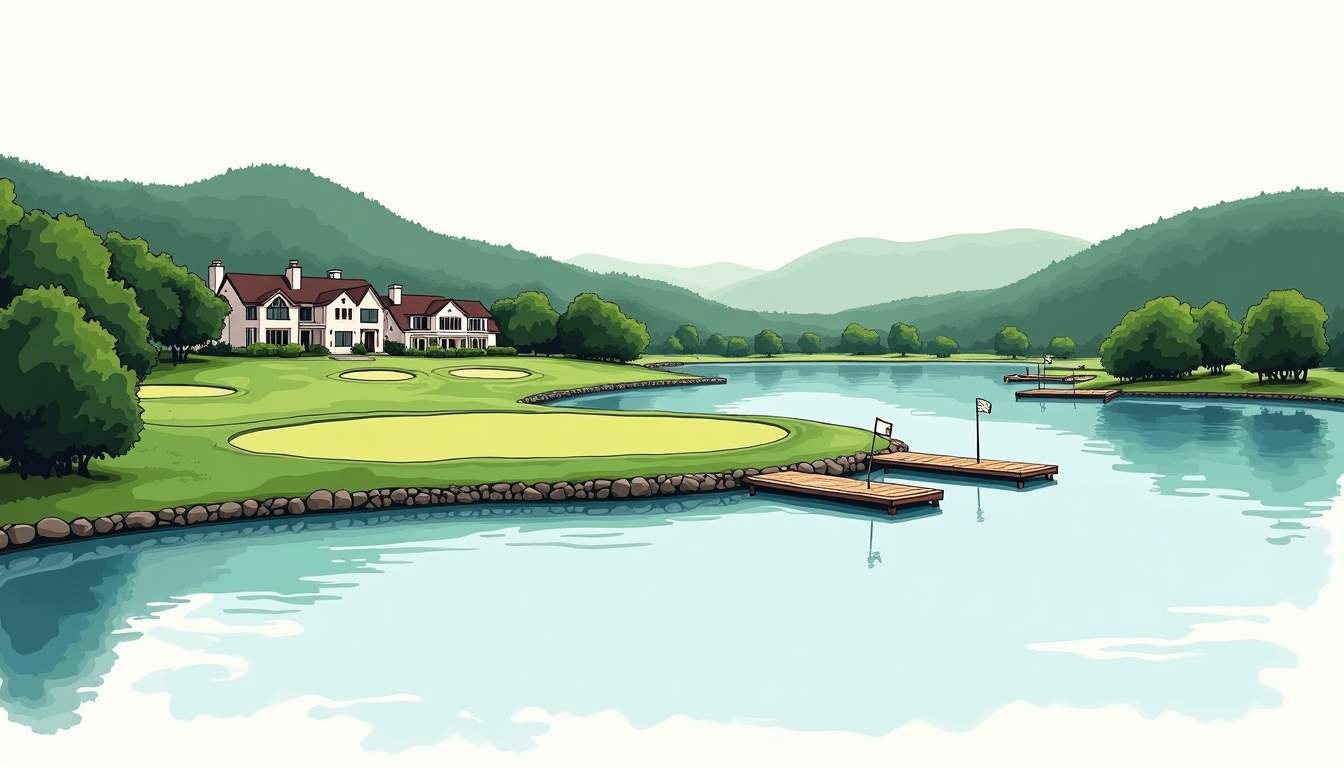 Tennessee Golf Homes With Lake Access