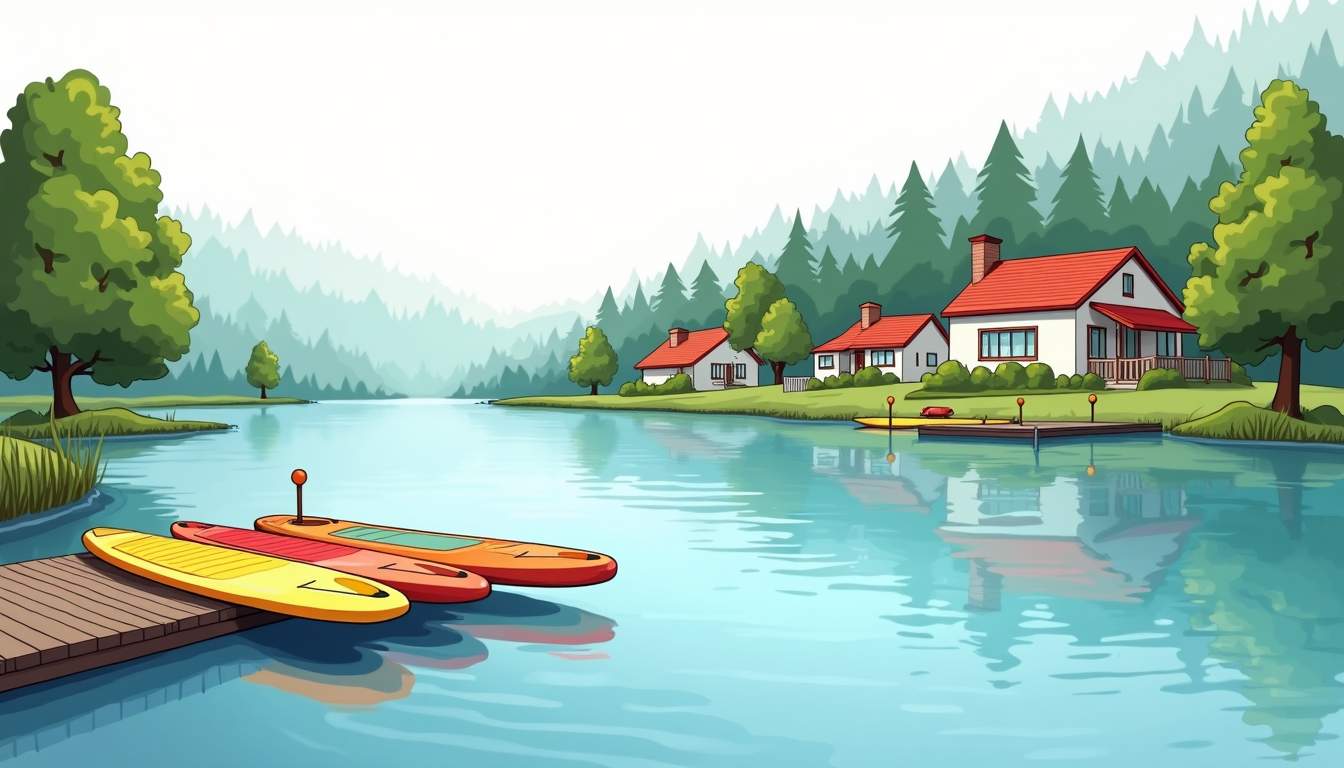 Family Paddleboarding in Your Neighborhood, TN