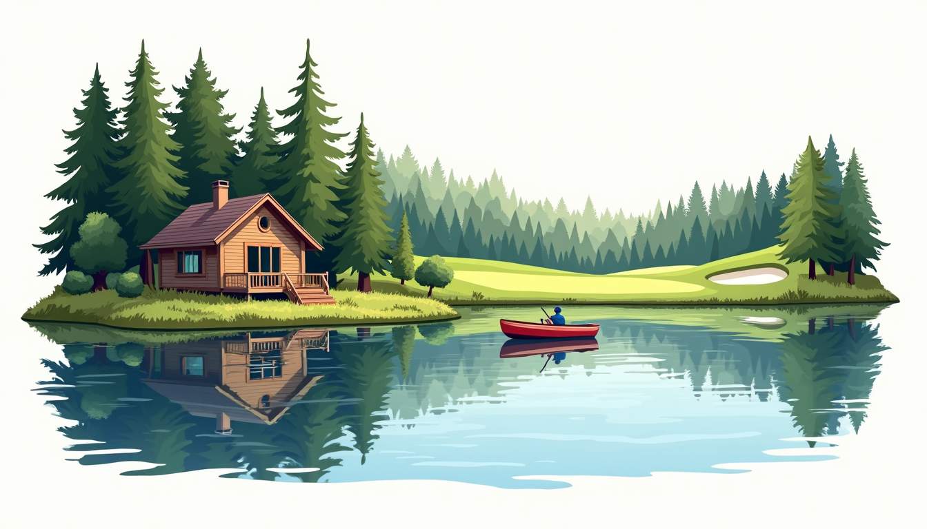 Private Retreat Near Kayaking and Golf