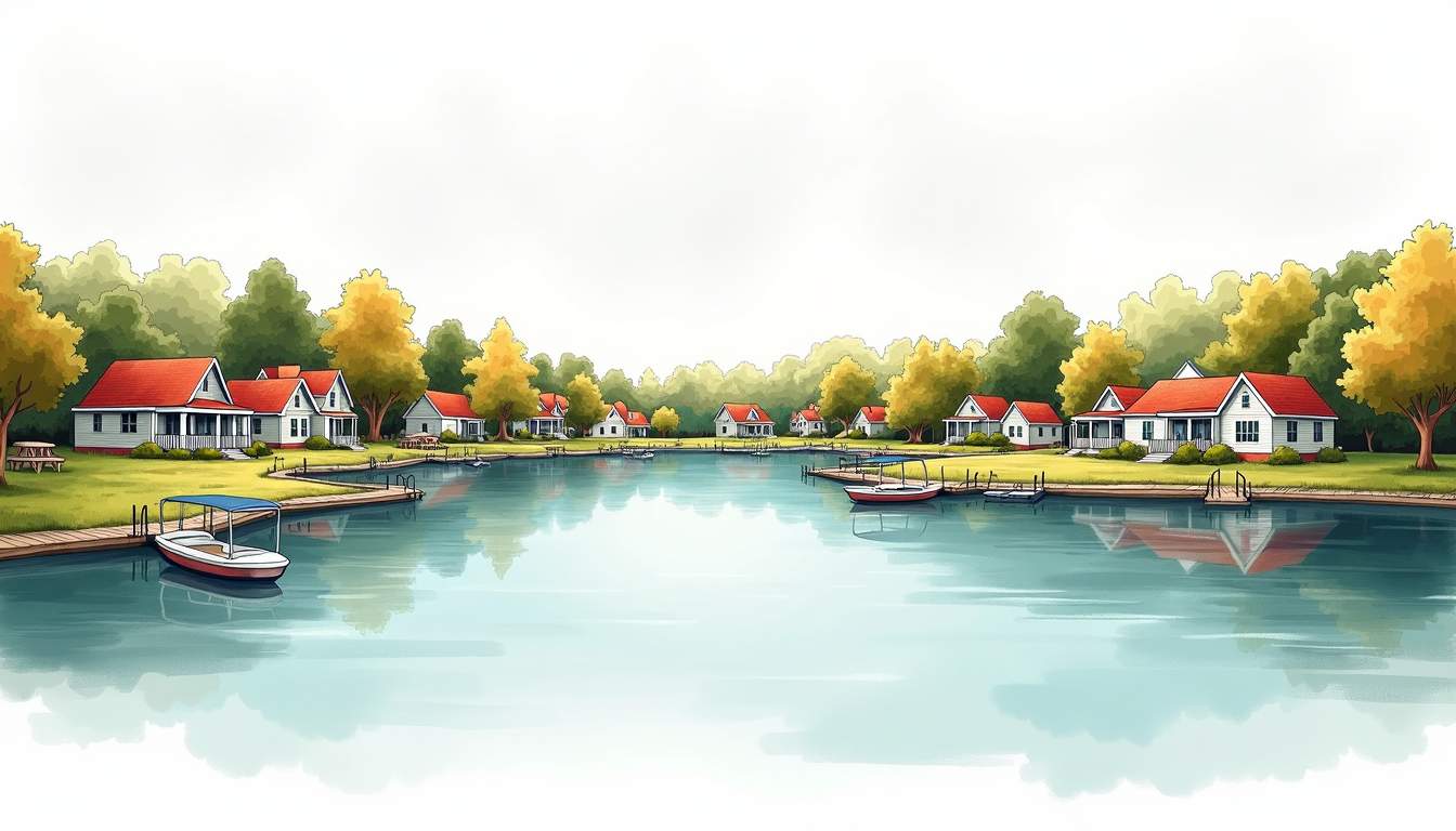 Lakeside Neighborhood With Social Events: A Community Living Guide