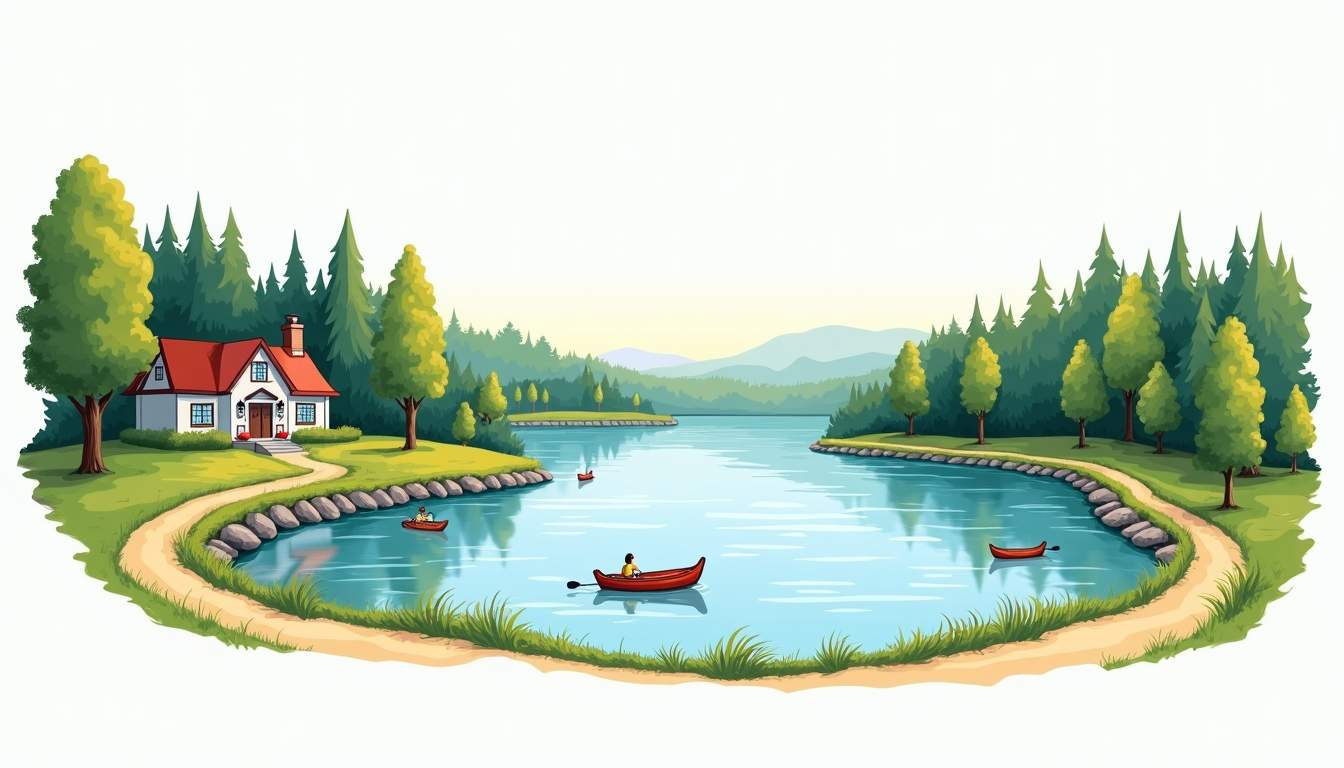 Real Estate by Paddle and Fishing Trails