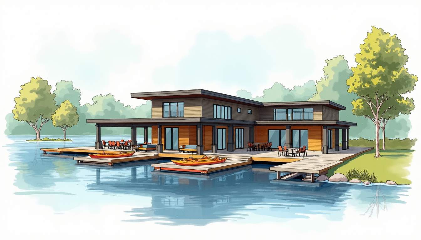 Custom Homes With Kayak Entry Points: Design Ideas and Benefits