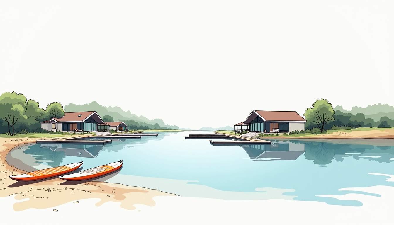 Paddleboard-Friendly Homes for Sale: Waterfront Listings With Easy Water Access