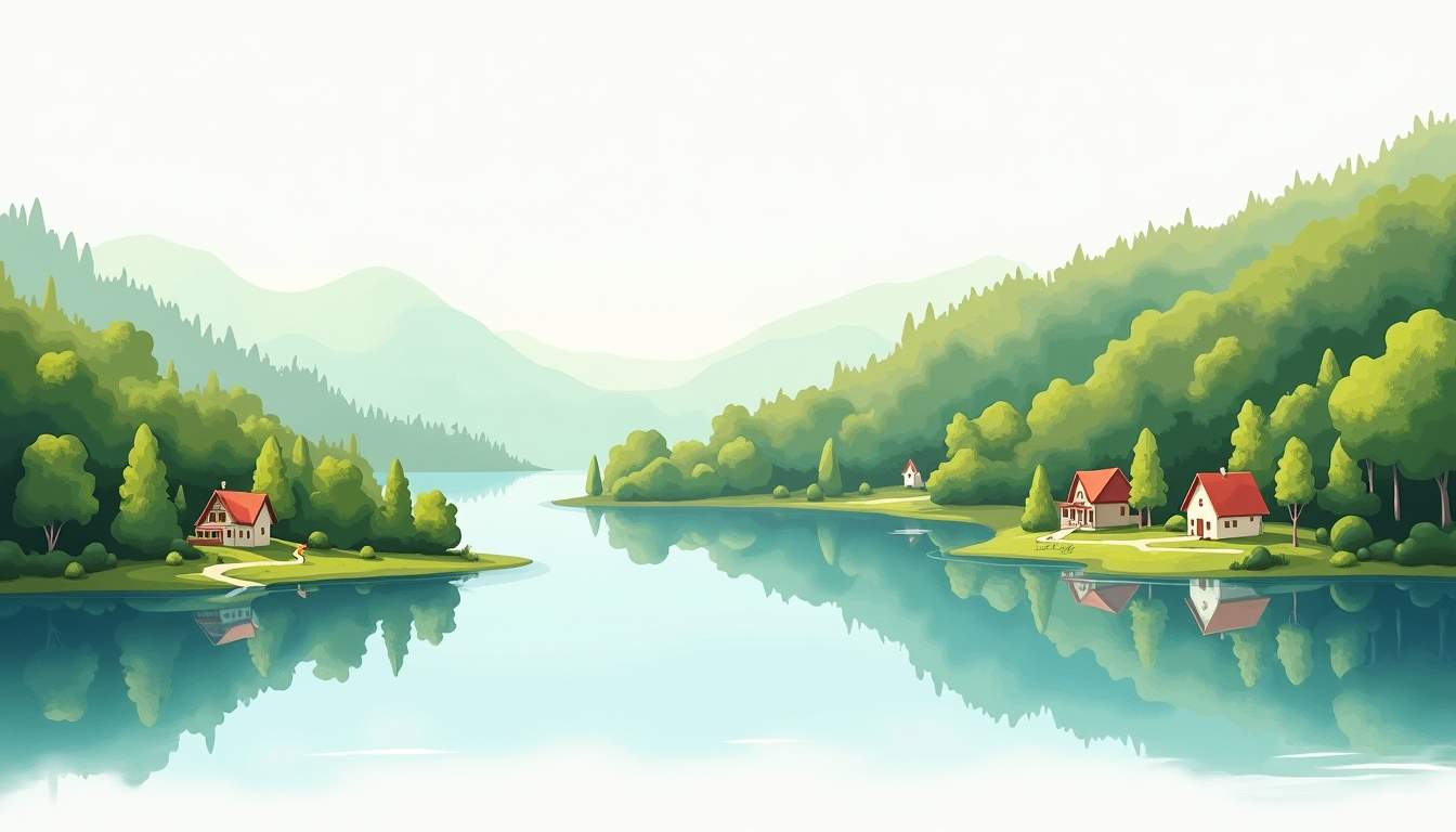 Homes Near Calm Lake and Green Trails: Serene Lakeside Living Guide