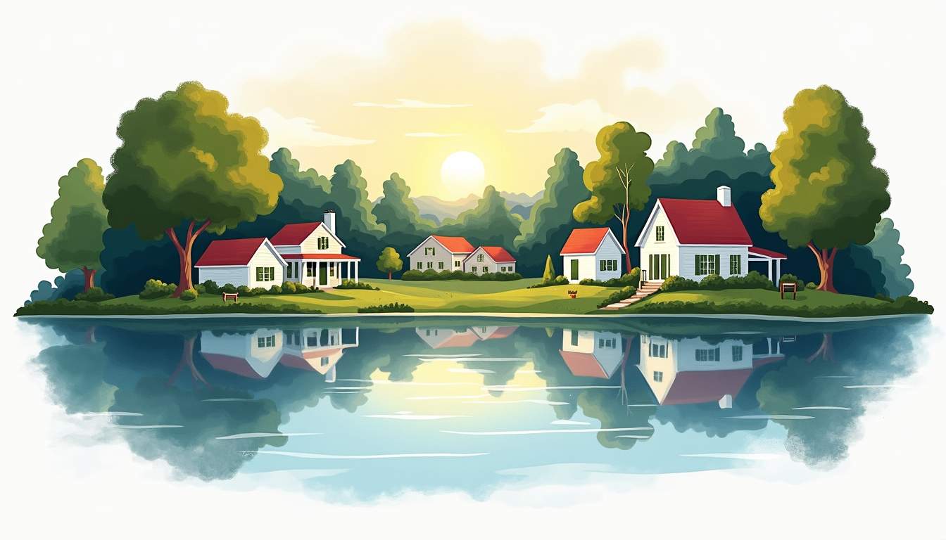 Discover a Scenic Lake Neighborhood in Tennessee