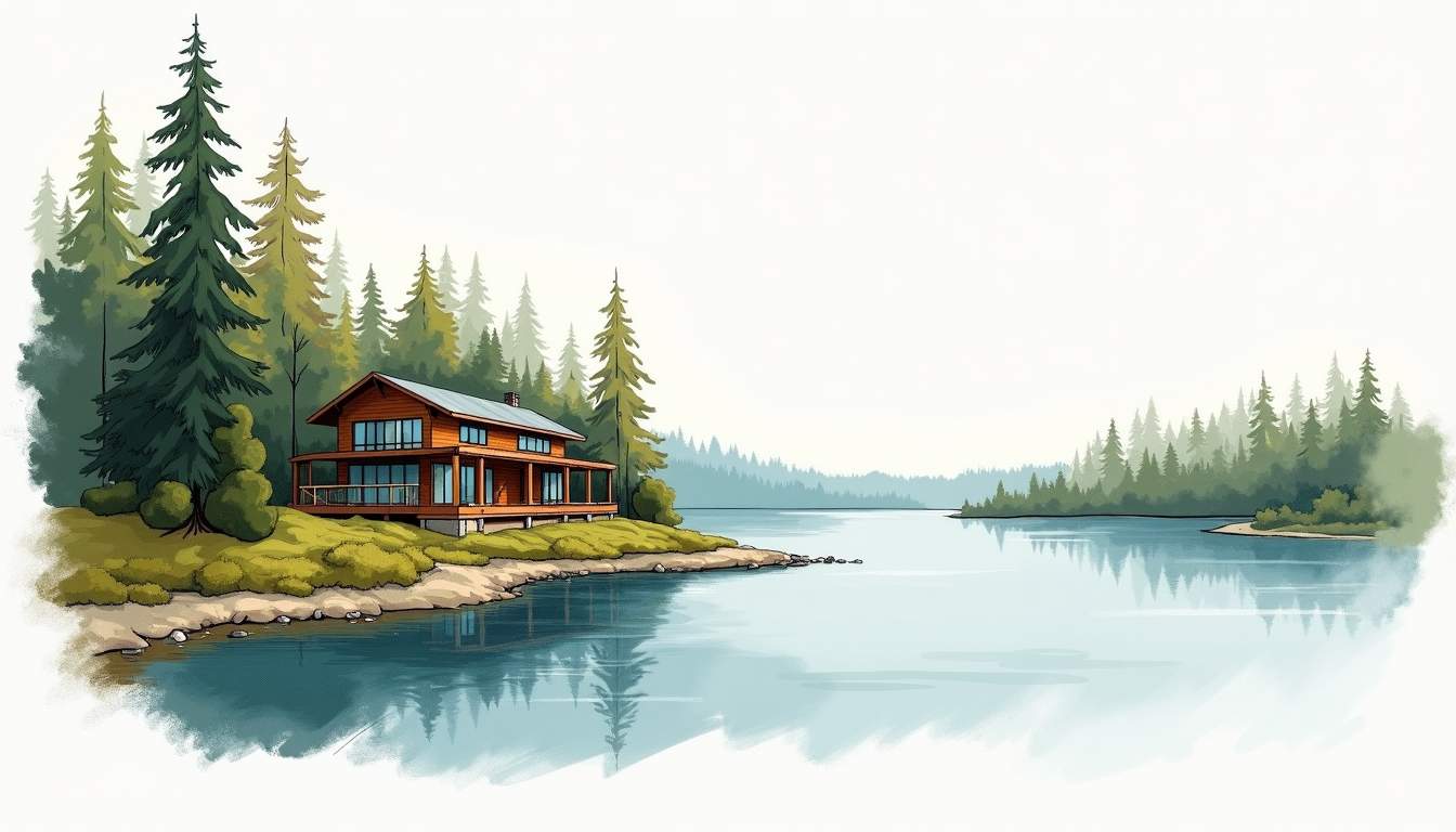 Custom Homes Near Water and Woods: Design Ideas and Location Guide