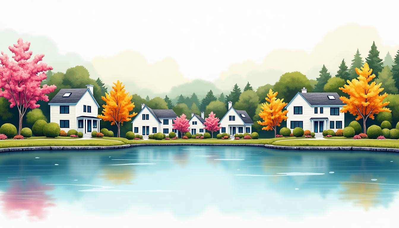 Seasonal Neighborhood by the Lake: A Year-Round Guide
