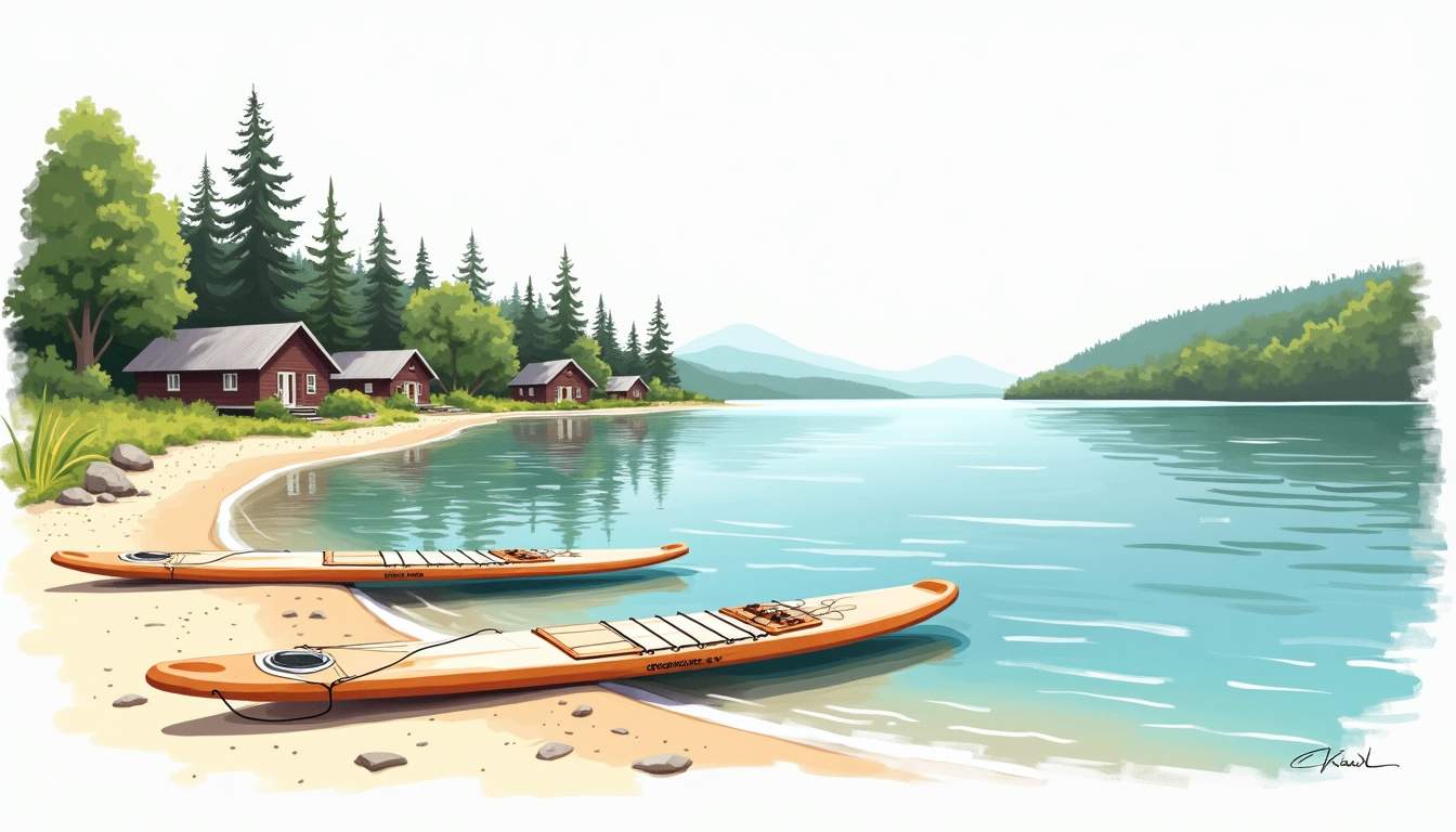 Homes for Paddleboard Enthusiasts: Waterfront Properties With Easy Launch Access