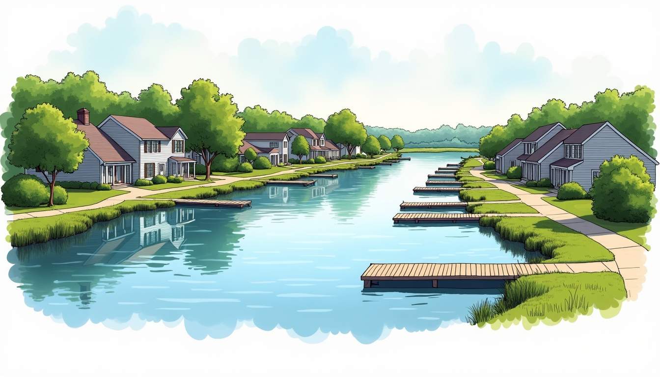 Private Entry Homes With Paddle Trails: Waterfront Living With Direct Access