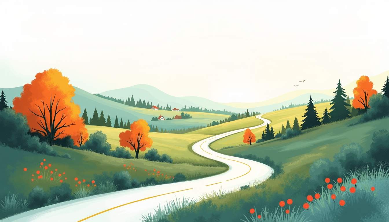 How Residents Enjoy Scenic Drives to Visit Friends