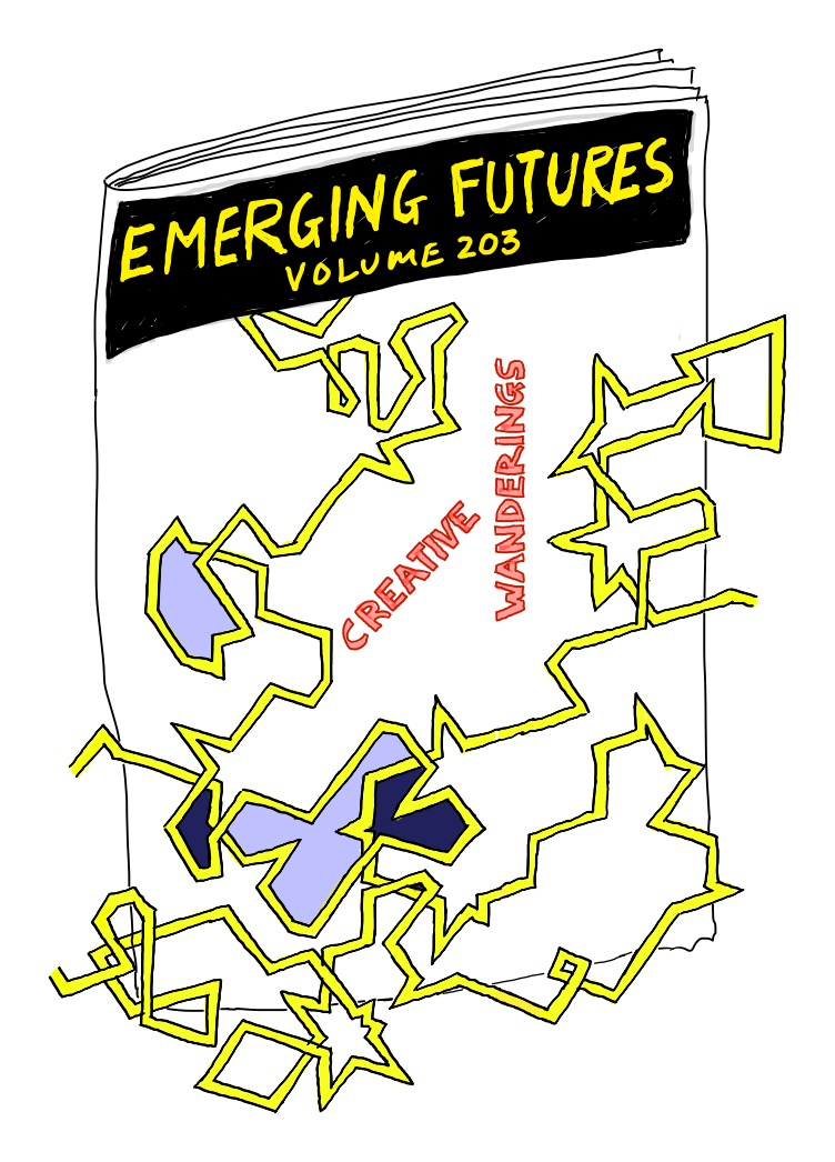 Emerging Futures Creativity and Innovation Newsletter Cover Image for Volume 203