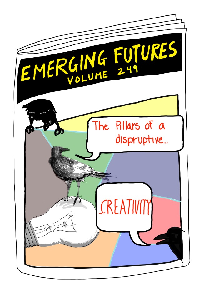 Emerging Futures Creativity and Innovation Newsletter Cover Image for Volume 249