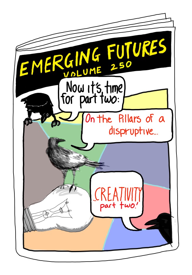Emerging Futures Creativity and Innovation Newsletter Cover Image for Volume 250